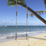 kids Wood Tree Swing Seat for Indoor and Outdoor