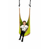Kids Pod Swing with Inflatable Cushion for Indoor and Outdoor