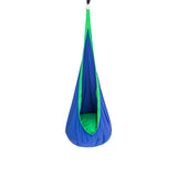Kids Pod Swing Seat 100% Cotton Child Hammock Chair for Indoor and Outdoor use
