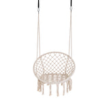 Handmade Macrame Hammock Swing Chair for indoor and outdoor