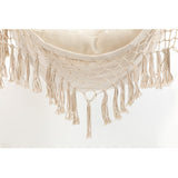 Hammock Chair Hanging Rope Swing, Max 500 Lbs,with Two Cushions and Pocket, for indoor and outdoor