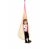 Kids Pod Swing Seat 100% Cotton Child Hammock Chair for Indoor and Outdoor use